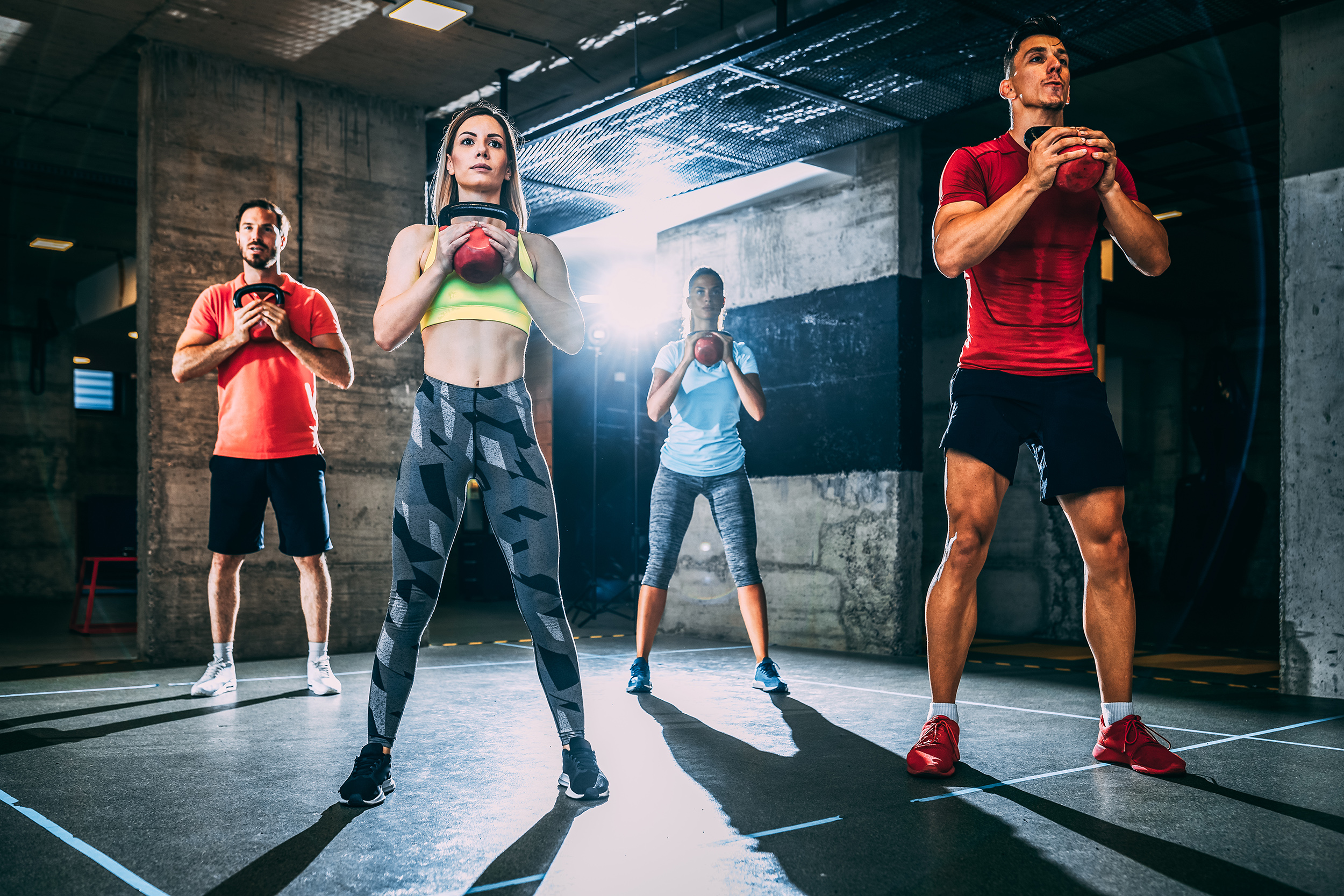 People Exercising